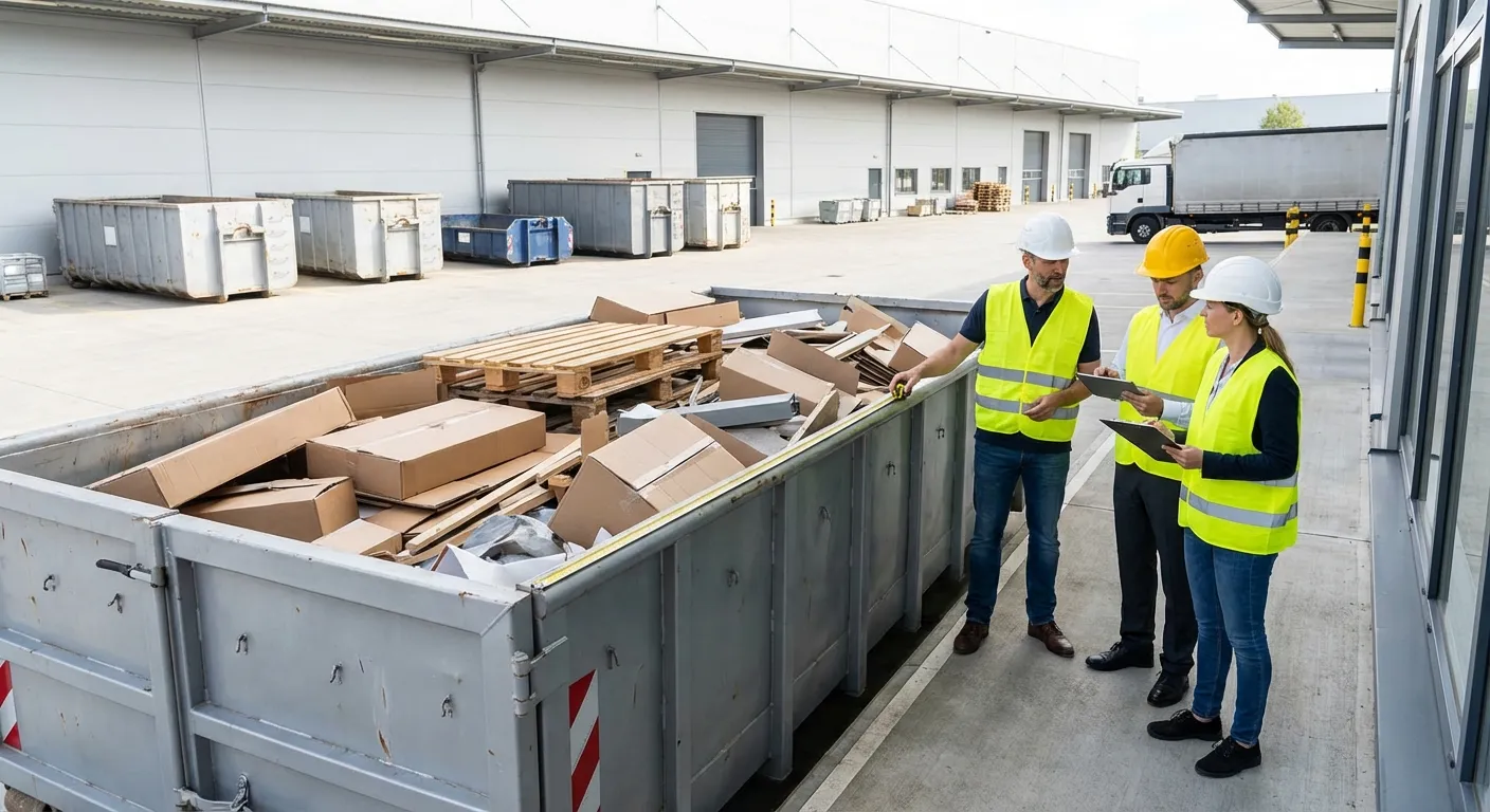 Assessment of commercial waste logistics and site requirements in New Bedford, MA