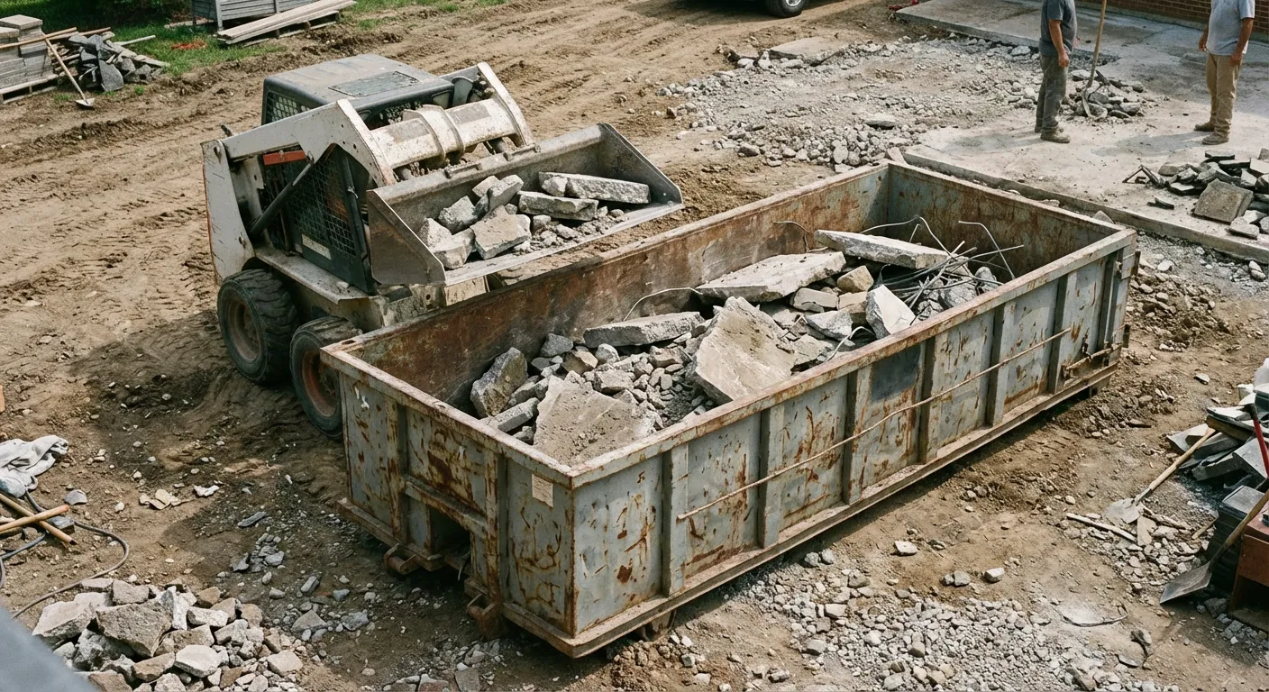 Heavy Concrete Patio Removal in New Bedford, MA