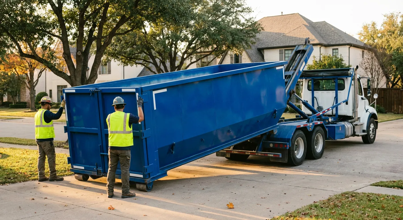 Roll-off dumpster rental service in New Bedford