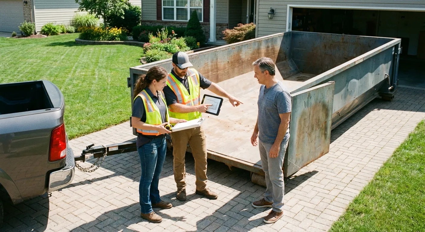 10 Yard Dumpster Rental Process in New Bedford, MA