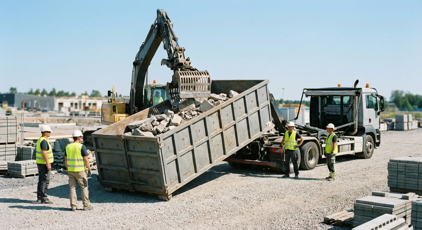 Concrete Disposal for heavy debris in New Bedford, MA